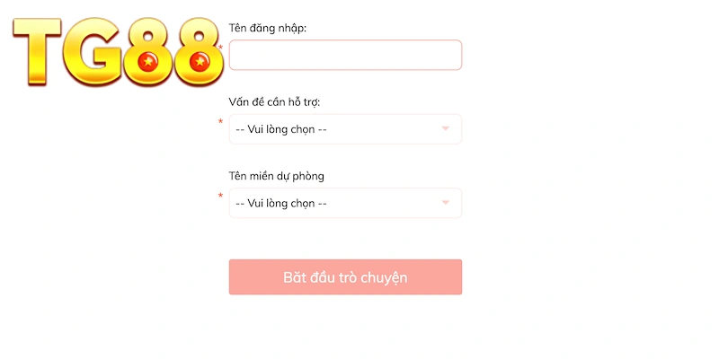 TG88 chăm sóc khách hàng cực chuyên nghiệp